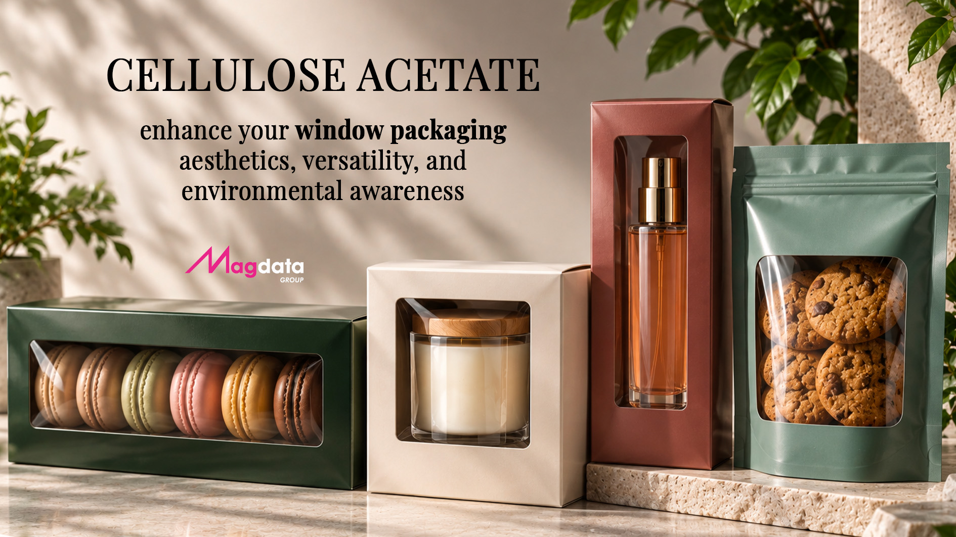 Cellulose acetate: enhance your window packaging